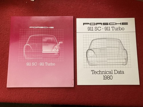 Porsche vintage brochure 911 - porsche,
