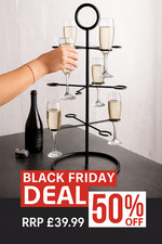 Black Cocktail Tree for 12