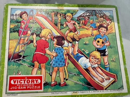 Vintage puzzle boxed victory - puzzle,