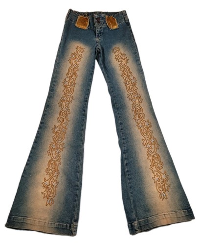 Crazy daisy flared - daisy, jeans