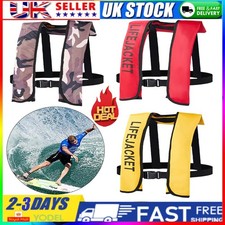 Inflatable Life Jacket 150N Buoyancy Professional Sailing Boat Vest for Adult~