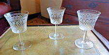 Set of 3 Edwardian Sherry