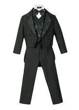 Boys Slim Tuxedo 5pc set TAIL