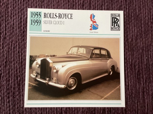 Rolls royce silver cloud - royce,, 1