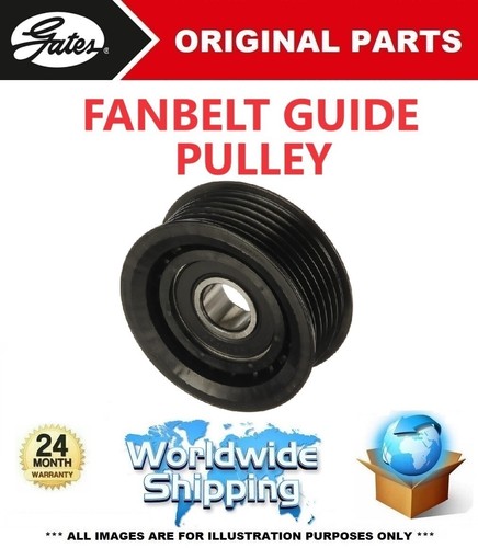 Gates fan belt guide - fan, pulley