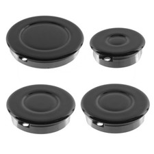 Gas Hob Burner Flame Cap Crown Kit for NEFF Oven Cooker Black Small Medium Large