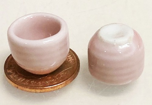 Pink ceramic plant - ceramic,