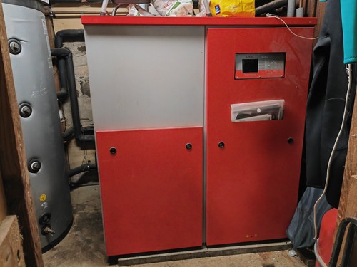 Wood pellet biomass - biomass, boiler