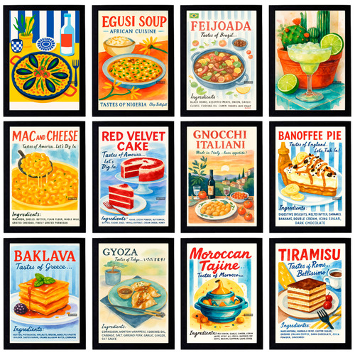 Food poster a5 tasty - food,