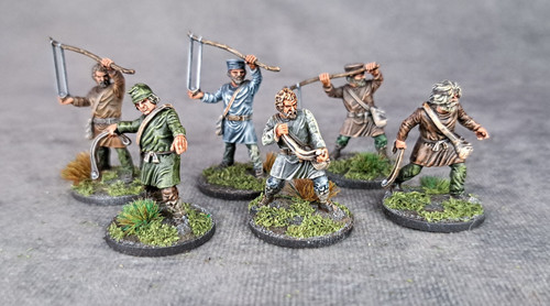 Painted dark age slingers - painted,
