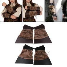 Gauntlet Wristbands Faux Furs