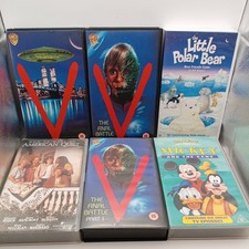 VHS Video Tape Bundle Mixed