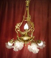 Antique Art Nouveau Chandelier
