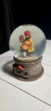 Vtg musical water - water, globe