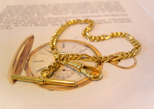 Pocket watch chain - watch,