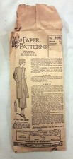 Vintage Sewing Pattern. Mabs Paper Patterns 8601 . Coat and Skirt.