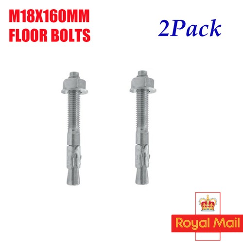2pcs m18 x160mm floor - 2pcs,