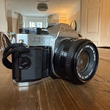 Canon AE1 Program 35mm Film Camera with Canon FD 50mm lens - Lovely Condition