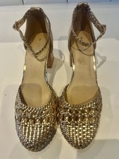 Monsoon gold sandles £59.99