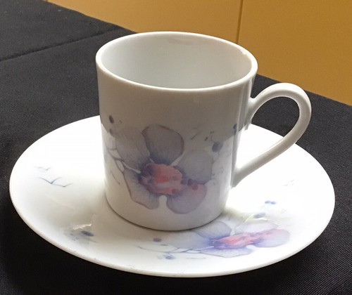 Vintage delicate cup saucer - delicate,
