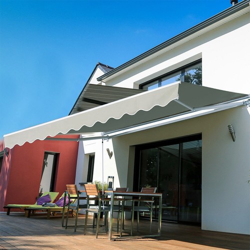 Retractable patio canopy - patio,