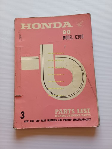 Honda c200 1966 genuine - honda, 1966-67