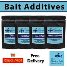 Fishing Bait Powdered Additives - Carp Fishing - Bait Making - Boilies - Krill