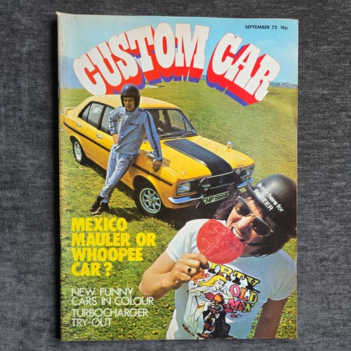Custom car magazine - car, september