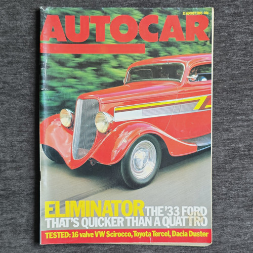 Autocar magazine august - magazine,