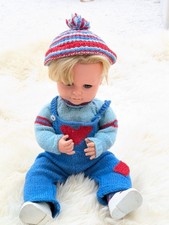 Happy Face Toddler Baby Doll 48cm Vintage 1960s 1970s Doll Made in England 19"