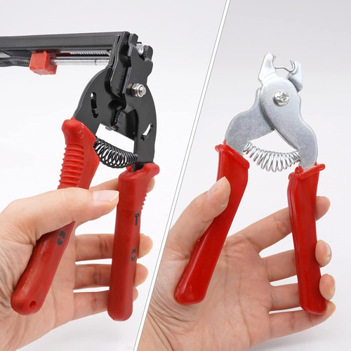 Hog ring pliers set - set, 2pcs