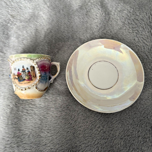 Iridescent ceramic coffee - iridescent, cup