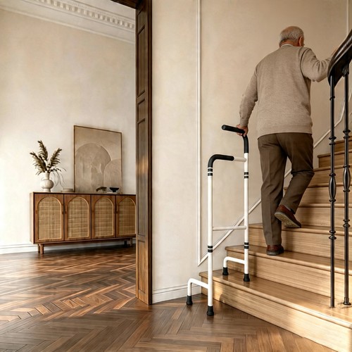 Stair climbing cane - stair,