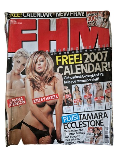 Fhm magazine january 2007 - magazine,