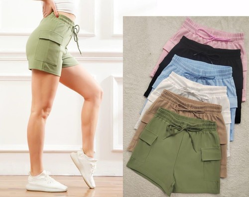Womens combat cargo shorts - cargo,
