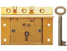 Brass Box Lock with 2 key 2