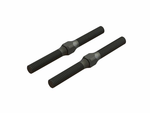 Arrma steel turnbuckle m4x48mm - steel,