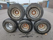 33 x 12.50 x 15 LT RADIAL MUD SAND WHEELS & TYRES x5   JEEP WRANGLER TJ / YJ