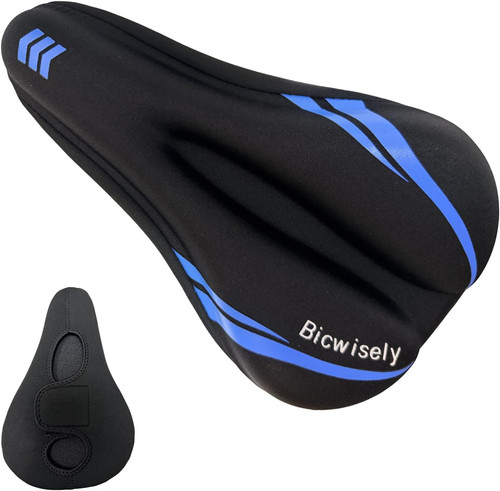 Bike seat cover soft memory - bike,