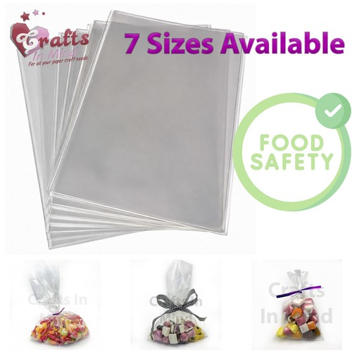 Cellophane candy bags clear - cellophane,