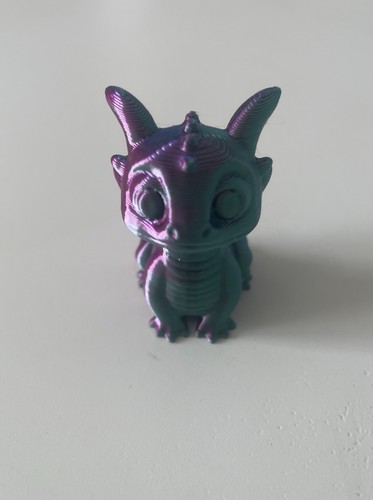 Mini colourful dragon 3d - mini,