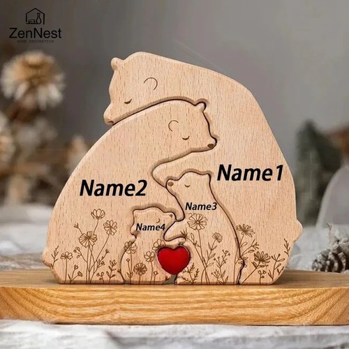 Artistic wooden puzzles - wooden,