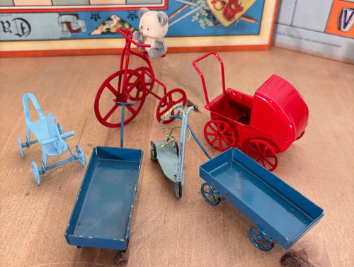Lot retro miniature metal - lot,