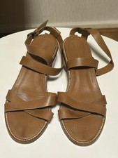 ZARA Basic Tan Leather Hessian