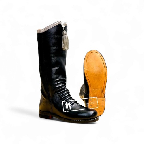 Civil war hessian riding boots - hessian,