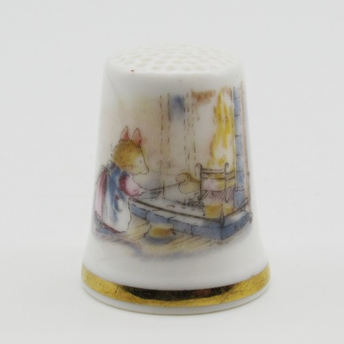 Royal doulton thimble winter - doulton, thimble,