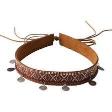 Adults Hat Bands Photography Chic Decorations Vintage Lace-up Hats Hiking Retro