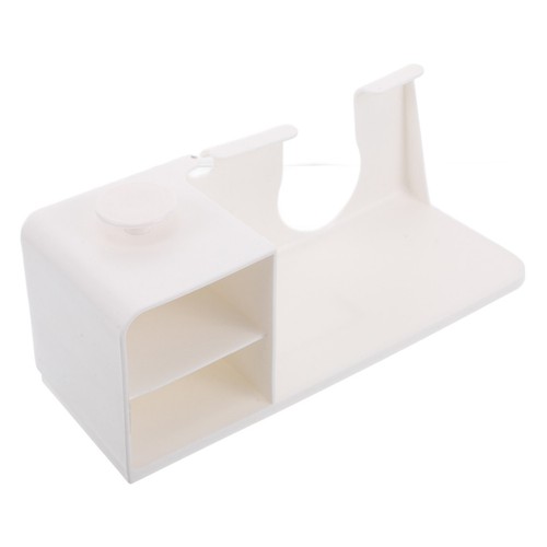 Wall mounted hair dryer rack - wall,