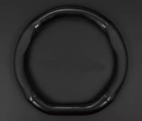Leather carbon fiber - pu, leather+carbon