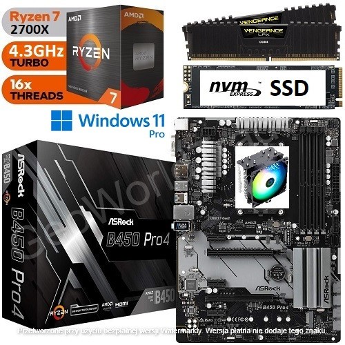 Amd ryzen 2700x 16gb ram - +, +